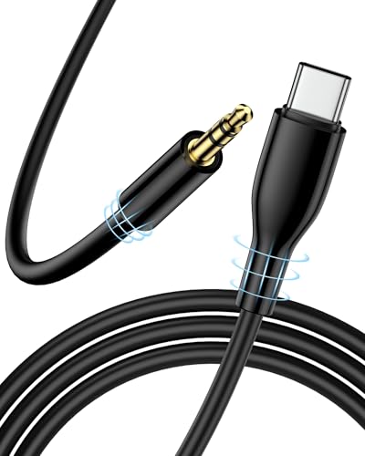 Samsung USB C to 3.5mm Audio Aux Jack Cable, 3.3ft Aux to USB C Cord Cable