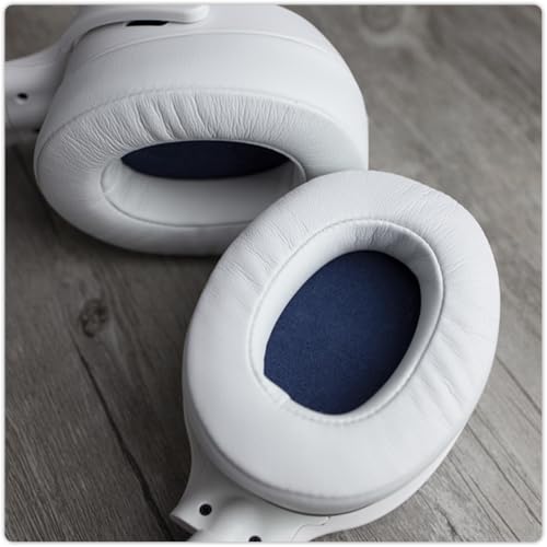 Replacement Ear Pads for Skullcandy Crusher Wireless, Crusher EVO, Crusher ANC, Hesh3, HeshEVO, HeshANC, Venue ANC Headphones, Ear Cushions Ear Cups Cover Repair Parts (White) - color: White