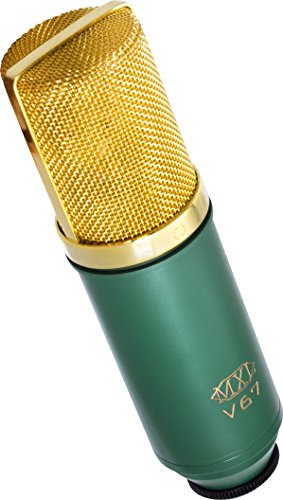 MXL V67G FET Designed Condenser Microphone | Large 32mm Pressure Gradient Condenser Capsule - Gold-sputtered, 6 Micron Density Diaphragm - style: MXL V67G