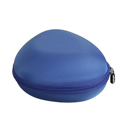adada Hard Travel Case for iClever HS19 / iClever BTH12 Kids Headphones (outer Blue + Inner Red) - color: uter Blue + Inner Red