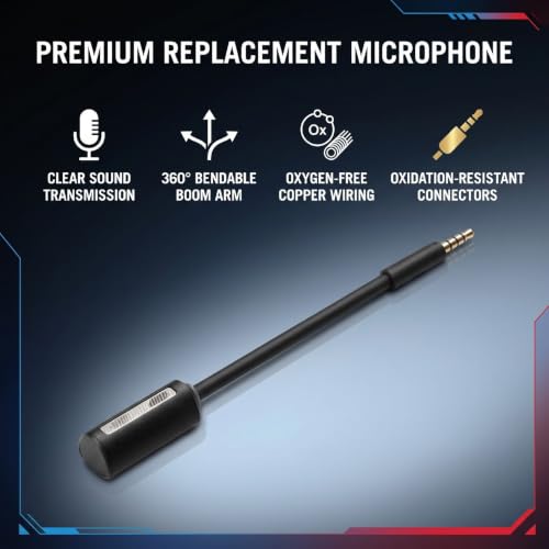 Gaming Headset Mic Replacement for ROG Delta II, Noise Canceling