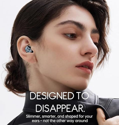Adjustable Ear Plugs, 3-Mode Reusable Noise Canceling Earplugs with 14-35 dB SNR Reduction, Flexible Silicone for Ultimate Focus, Travel, Sleep, Concerts & Social Events (Ink) - color: Ink