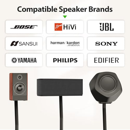 USX MOUNT Universal Speaker Stands, Height Adjustable Extend 30.0" to 39.1" for Satellite Speakers & Small Bookshelf Speakers up to 11 lbs Per Stand, 1 Pair Floor Stands for Sony Bose Polk JBL Yamaha - size: 30" to 39.1"