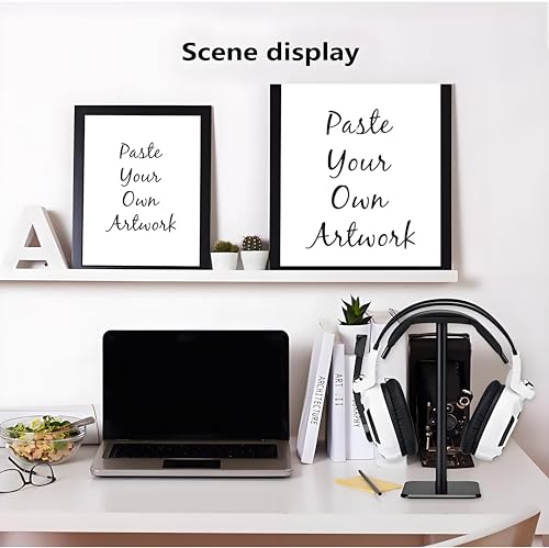 Headphone Stand, Universal Game Headset Metal Holder Earphone Stand - color: Black