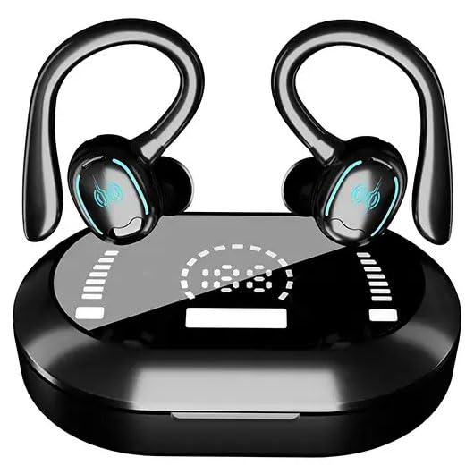 Wireless Ear-Hook TWS Earphones Compatible with Samsung Galaxy S26/Plus/Ultra - Bluetooth Earbuds Over the Ear Headphones True Stereo Charging Case