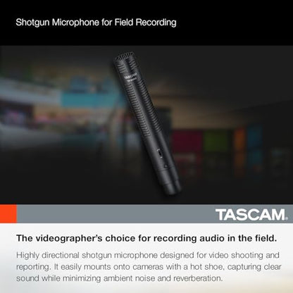 TASCAM TM-200SG Shotgun Microphone