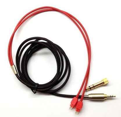 NewFantasia Audio Cable for Sennheiser HD650 HD580 HD660S HD6XX Headphone | Replacement Audio Upgrade Cable for HD650 HD600 HD580 HD660S HD660S2 HD58X HD6XX Headphone1.2meters/4feet