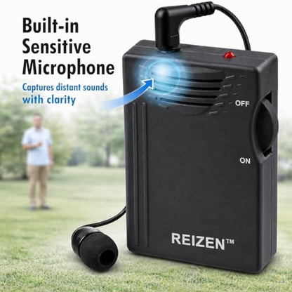Reizen Loud Ear 110dB Gain Personal Amplifier