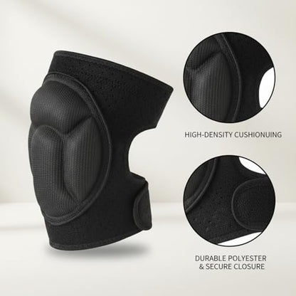 Hard Shell Pad with High-Density Foam for Microphone and Audio Gear, Black (1 Pack)