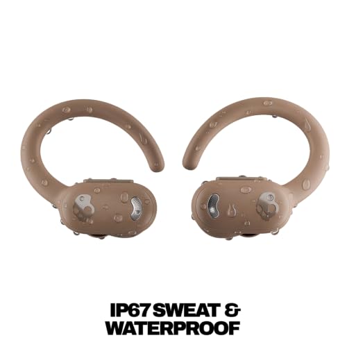 Skullcandy Push ANC Active Noise Cancelling Wireless Earbuds - Primer | In-Ear Hanger, Bluetooth, Noise Cancellation, 58 Hours Battery, Secure-Fit Design, Sweat and Waterproof, Microphone - color: Primer