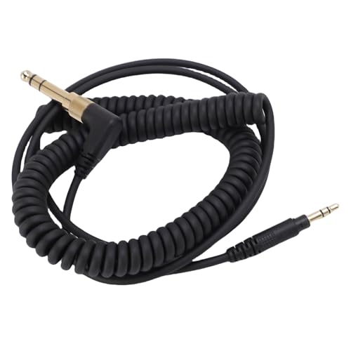 Headphone Extension Spring Cable, Secure Connection, Lossless Sound Quality, No Tangling, for DJ1200 Headphone, Extend Up to 3.3meter for DJ Booths, Studios or Home Use