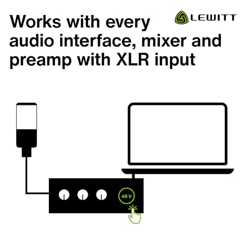 Lewitt LELCT440P LCT 440 Pure Condenser Microphone - Black