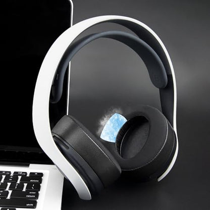 SOULWIT Cooling Earpads for Sony Pulse 3D PS5 (Not Fit Pulse Elite) - Black - color: Black