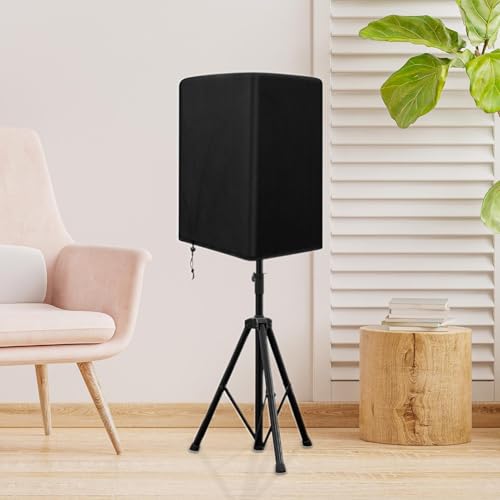 Outdoor Speaker Cover – Oxford Protective Wrap, Dustproof Audio Shield | Waterproof Speaker Bag, Outdoor Equipment Cover for Patio, Courtyard, Backyard Gatherings, Music Setups - size: S