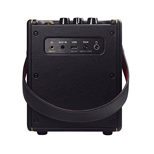 Positive Grid Spark MINI 10W Small Smart Guitar Amp & Bluetooth Speaker | Portable Sound for Guitar Playing at Home or On the Go | Black | Portable amp & Bluetooth speaker for electric, acoustic & bass. 100k+ tones, Spark AI, Smart Jam, up to 8-hr battery