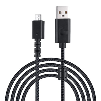 HUYUN 1.8M USB Charging Cable Replacement for Logit G533 G633 G933 Gaming Headset & G502 Hero Lightspeed Mouse
