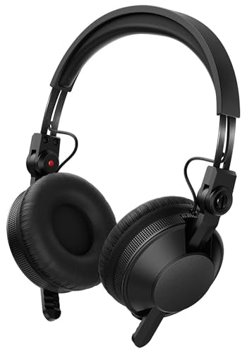 Pioneer DJ HDJ-CX Professional On-Ear DJ Headphones - Black Bundle with Case, Stand, and Austin Bazaar Polishing Cloth - color: HDJ-CX, style: Black