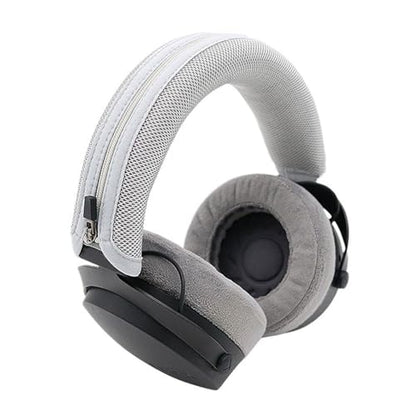 Headband Cushion Cover Sleeve for DT700 Professional X Over Ear Headphone with Smooth Zippered Closure Headphone Headband Protector Case - color: Black