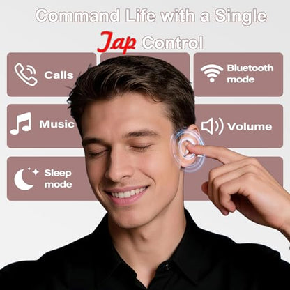 Sleep Earbuds Bluetooth 6.0 in Ear, Sleep Headphones with Sleep Monitor APP, 2026 New Mini Sleep Ear Buds with Small Earplugs for Side Sleepers, 48H Playtime Sleep Earphones with Sleep Mode Rose - color: Rose Gold