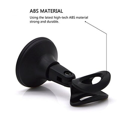 AKOAK Adjustable Portable Desktop Table Microphone Mic Stand Holder with Mic Clip for Computer Conference Studios Microphone,Podcasts, Online Chat, Lectures, and More - size: 11.7 cm (H) x 7.4 cm (W)