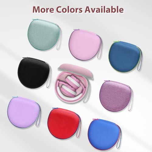 Kid Headphone Case Compatible with JBL/iClever Etc Headphone,Pink,Case Only | Compatible with JBL Junior JR 320 320BT/iClever BTH12 HS19 BTH20 BTH22 BTH26/Candy Bila/Acer/MIDOLA/JoySpark Etc Headphone - color: Pink