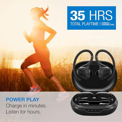 iLive IPX7 Waterproof True Wireless Earbuds w/Rechargeable Case, IAEBTW53B