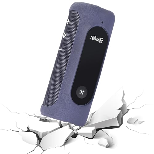 Protective Cover for Blue Tees Golf Player+ GPS Speaker, Silicone Cover for GPS Wireless Bluetooth Speaker (Blue) | Blue Tees Golf Speaker Case – Soft Silicone, Full Protection, Dustproof, Magnetic Mount Compatible, Easy Clean, Case Only - color: Blue