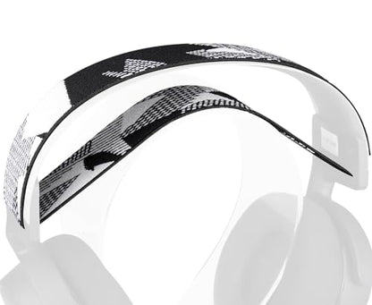 SOULWIT Headband for SteelSeries Arctis 7/7+/7X/7X+/7P/7P+/9/9X/Pro/Prime Gaming Headsets, Replacement Headstrap Pad Repair Part - Black Grid - color: Black Grid