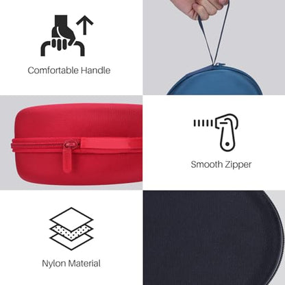 Lebakort Case Compatible with Beats Studio Pro/Solo 4 Over-Ear Headphones - color: Blue Case