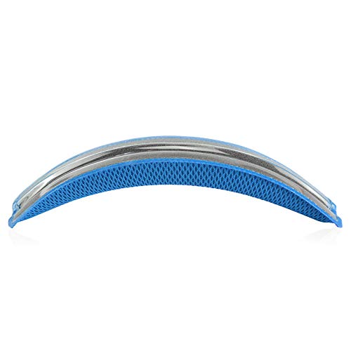 Geekria Mesh Fabric Headband Pad Compatible with Logitech G930, G430, F450 Headphones, Replacement Band Repair Part (Blue). - color: Blue