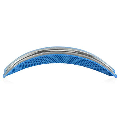 Geekria Mesh Fabric Headband Pad Compatible with Logitech G930, G430, F450 Headphones, Replacement Band Repair Part (Blue). - color: Blue