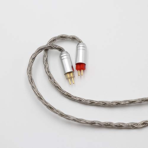 Linsoul Tripowin Zonie 16 Core Silver Plated IEM Cable, SPC Earphone Cable, for BL03 TRN V90 V80 AS10 ZS10 ZS6 ES4 ZST ZSR IEMs