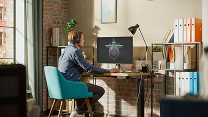 Yealink UH37 PC Headset with Microphone Stereo Teams Headset with USB-C/A | Wired Computer Headphones with Noise Cancelling Mic for Laptop Office Call Center On-Ear USB Headphone Zoom Teams Certified - style: Stereo