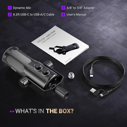 FIFINE AmpliTank TANK6 USB/XLR Dynamic Podcast Microphone for Vocal - size: TANK6