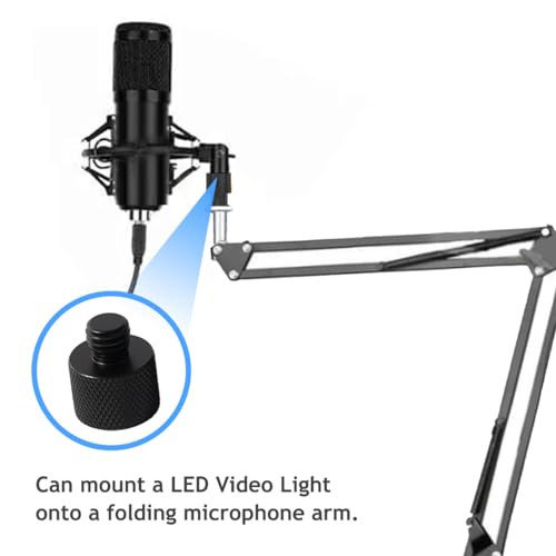 Threaded Tripod Screw Adapter Double Head Stud Standard Mounting Thread Converter 1/4" Male to 3/8" Female Adapter Set for Camera Cage Mount Light Stand Monopod Shoulder Rig Tripod,Camera Monitor