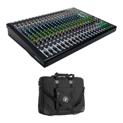Mackie ProFX22v3 22-Channel Sound Reinforcement Mixer with Built-In FX Bundle with Mackie Carry Bag for the ProFX22v3 22-Channel Sound Reinforcement Mixer