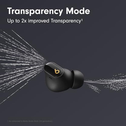 Beats Studio Buds + - Black / Gold with AppleCare+ (2 Years) - color: Black/Gold, style: With AppleCare+