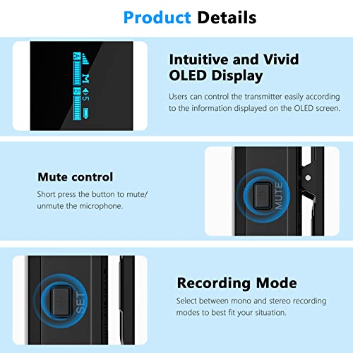 BOYA BY-XM6 S3 Wireless Lavalier Microphone for iPhone iPad, Plug Play Lapel Lav Mic for Video Recording YouTube Facebook Live Stream Podcast Interview Vlog - size: Lightning(RXD+TX)
