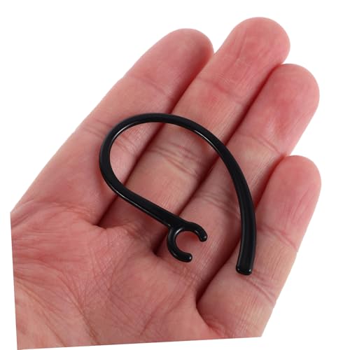 10pcs Silicone Earbud Tips with Anti-Slip Ear Hooks Comfortable Durable Earbud Accessories for Running and Gym Use Enhanced Sound Stability