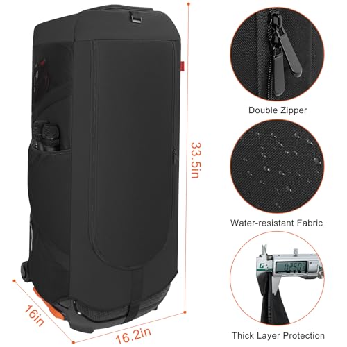 Speaker Carry Cover Travel Bag Compatible with JBL Party Box 710 | Portable Speaker Dust Case Fits for JBL Party Box 710 for Outdoor Travel - size: For JBL Partybox 710