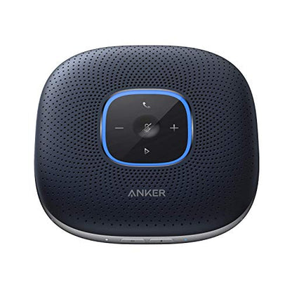 Anker PowerConf Speakerphone, Zoom Certified Conference Speaker with 6 Mics - color: Blue