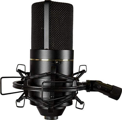 MXL 770 Condenser Microphone for Podcasting, Singing, Home Studio Recording, Gaming & Streaming | XLR | Large Diaphragm | Cardiod (Black) - style: MXL 770