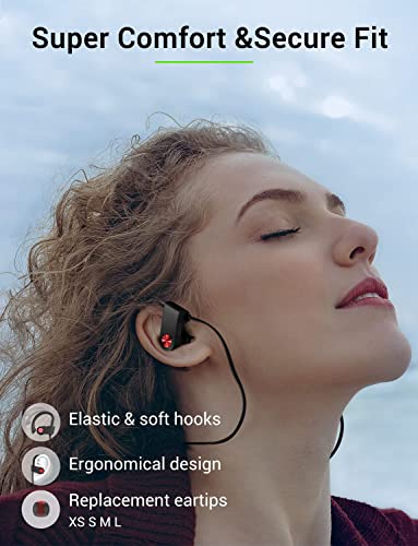 Bluetooth 5.3 Headphones, Wireless Sports In-Ear Earbuds IPX7 Waterproof