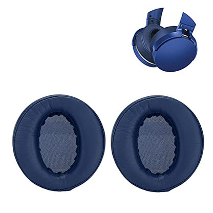 Replacement Ear Pads Cushions for Headset, Red, Soft Foam Earpads with Enhanced Bass, Comfort Fit for Headphone - color: Blue