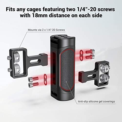 Bundle: SmallRig Mini Side Handle and SmallRig Shotgun Mic for Camera