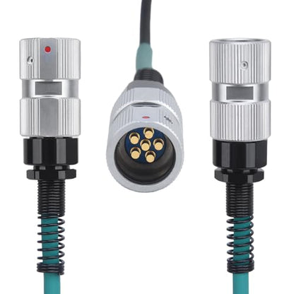 Renastar Military U94 PTT Adapter for Two Way Radio PRC 152, TP120 6 Pin Push-To-Talk Switch for Baofeng Harris Falcon 3 iii an/prc-152a PRC-148 PRC-152 PRC-163 Walkie Talkie