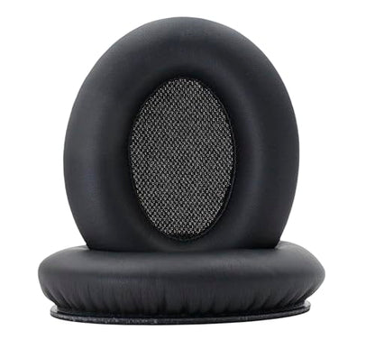 Replacement Ear Pads Compatible with Srhythm Version NC35 Black | Also suitable for Srhythm version NC25 Headphone Memory foam/protein leather ear pads and earmuffs - color: Black