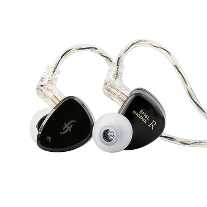 Linsoul SIMGOT EM6L 1DD + 4BA Hybrid Driver in-Ear Monitor & Gaming Earbuds