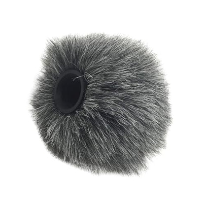 Vaguelly Windscreen Microphone Cover Windproof Furry Protector for Camera Microphones Reduces Wind Noise Easy to Use