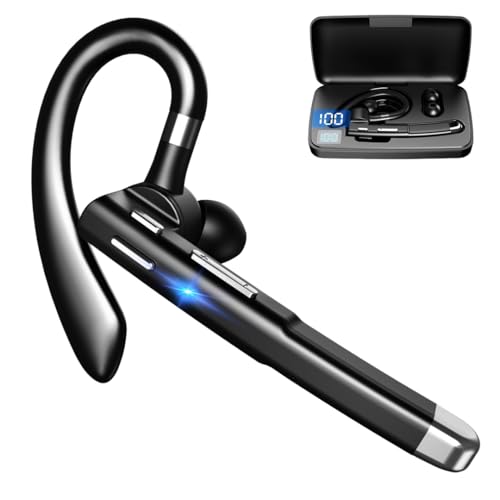 Ezytalux Bluetooth Headset for Truckers (Black)